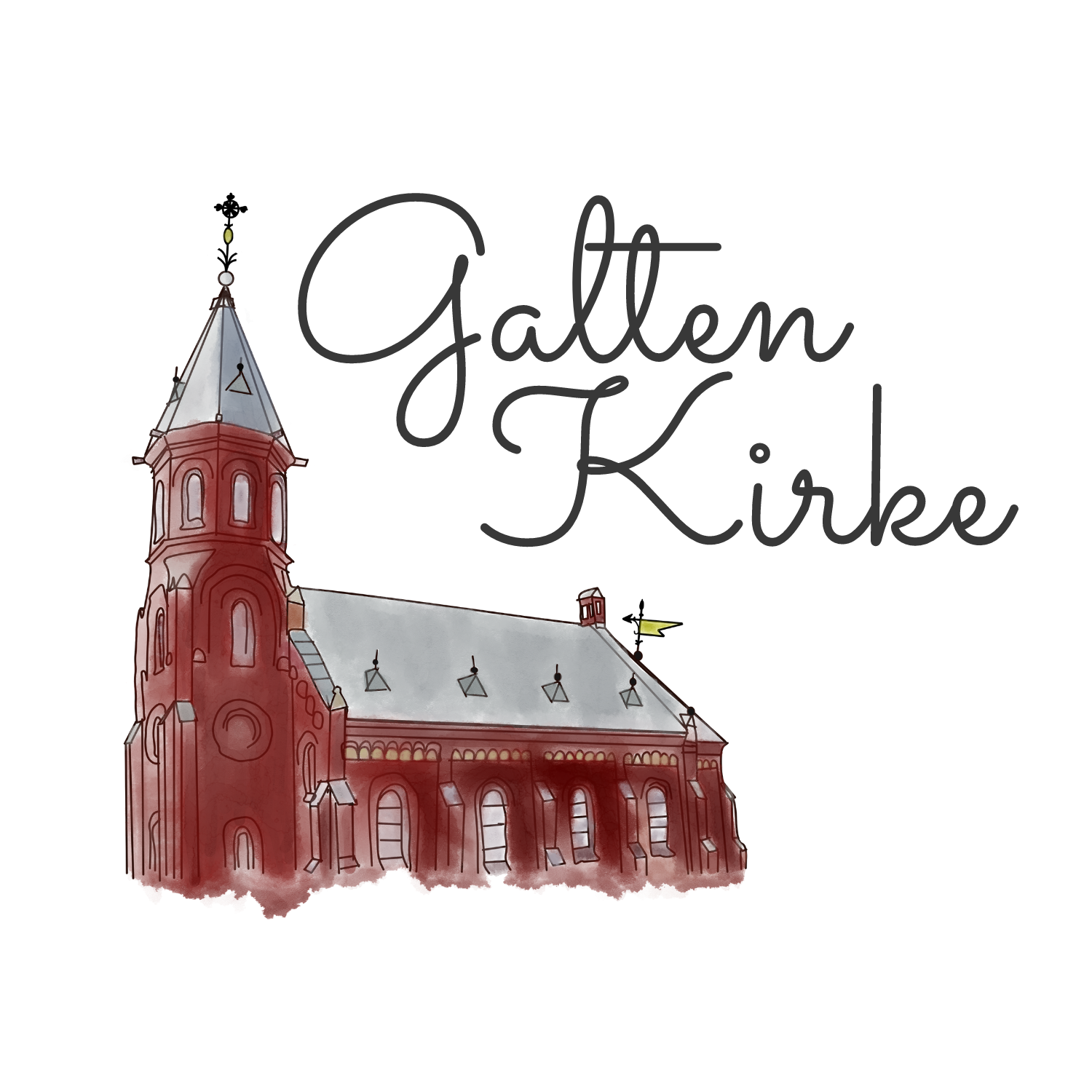 Galten kirkes logo
